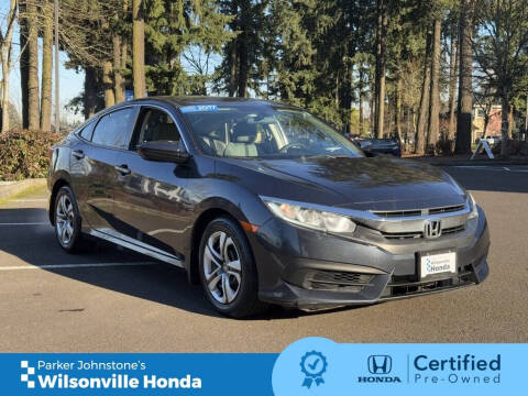 2017 Honda Civic for sale at PORTLAND'S AUTO DEALER in Wilsonville OR