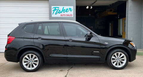 2017 BMW X3 for sale at Fisher Auto Sales in Longview TX