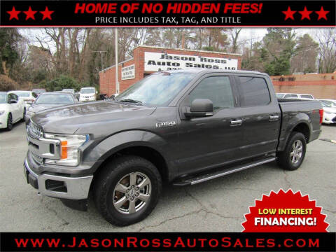 2020 Ford F-150 for sale at Jason Ross Auto Sales in Burlington NC