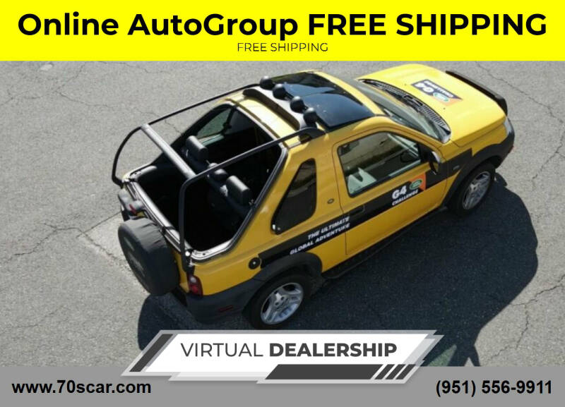 2003 Land Rover Freelander for sale at Online AutoGroup FREE SHIPPING in Riverside CA