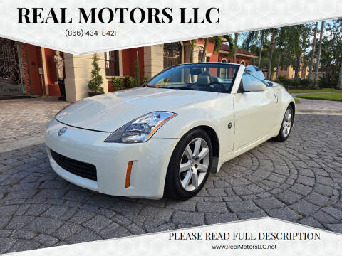 2005 Nissan 350Z for sale at Real Motors LLC in Clearwater FL