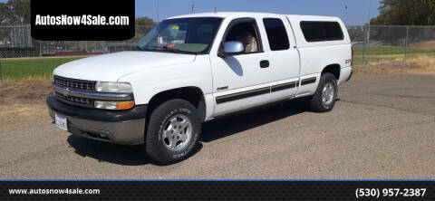 2001 Chevrolet Silverado 1500 for sale at Autosnow4sale.com in El Dorado CA