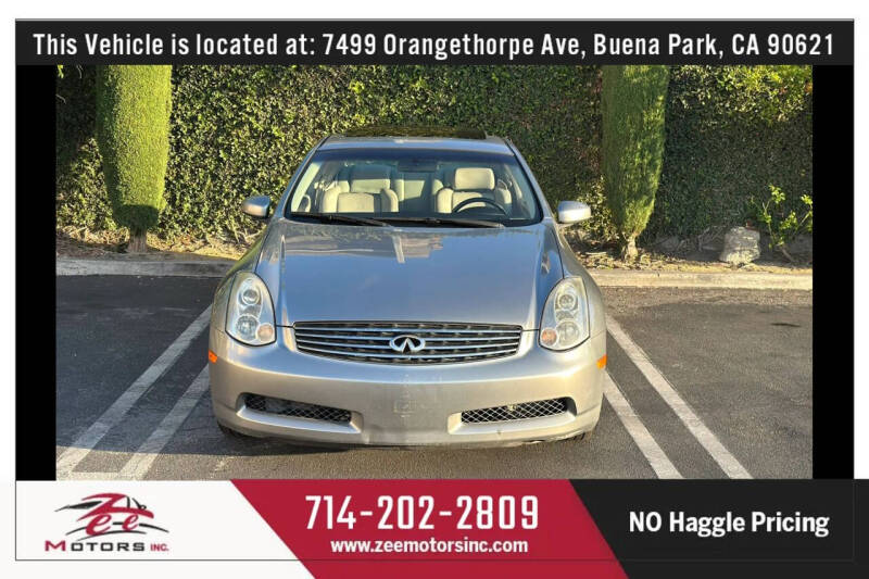 2006 Infiniti G35