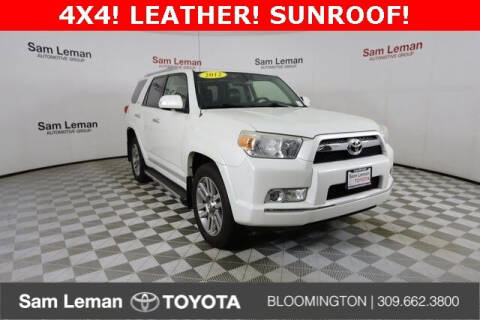 2012 Toyota 4Runner for sale at Sam Leman Toyota Bloomington in Bloomington IL