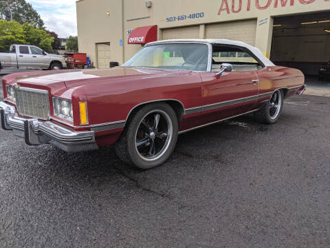 1974 Chevrolet Caprice for sale at Teddy Bear Auto Sales Inc in Portland OR