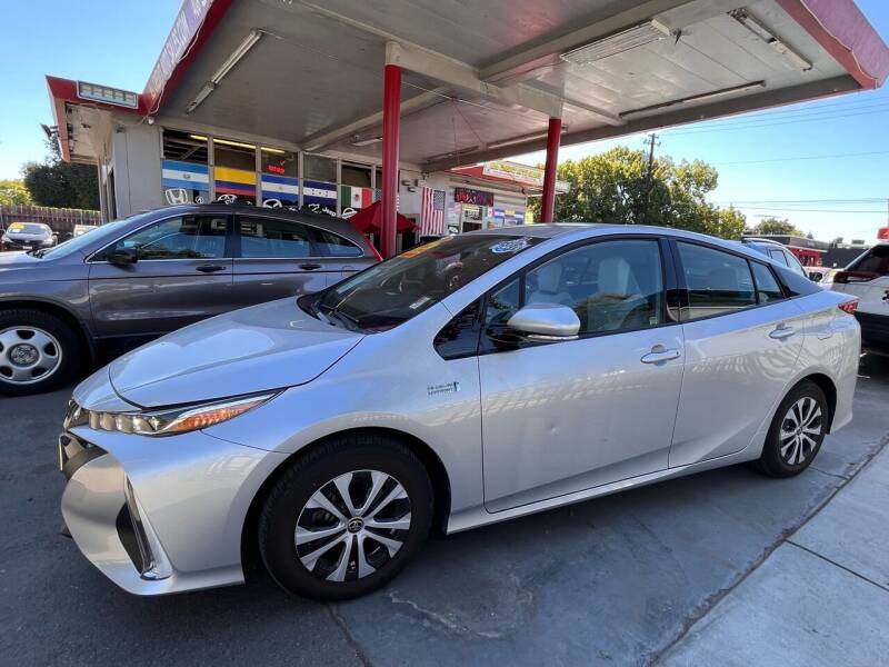 2020 Toyota Prius Prime for sale at ALL CREDIT AUTO SALES in San Jose CA