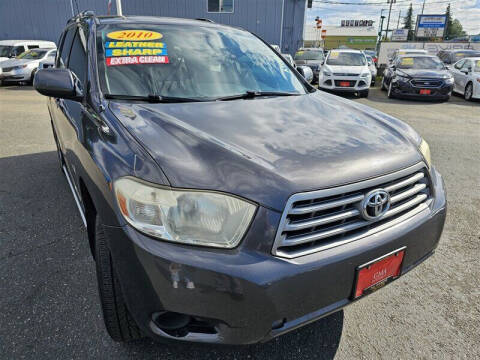 2010 Toyota Highlander for sale at GMA Of Everett in Everett WA