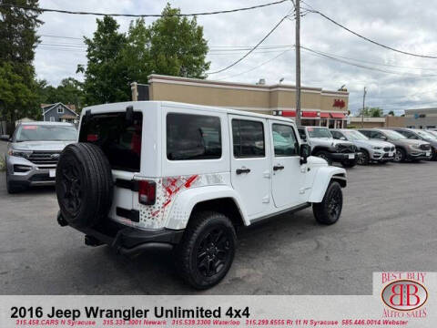 2016 Jeep Wrangler Unlimited