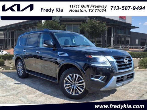 2022 Nissan Armada for sale at FREDYS CARS FOR LESS in Houston TX