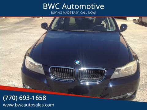 2009 BMW 3 Series for sale at BWC Automotive in Kennesaw GA