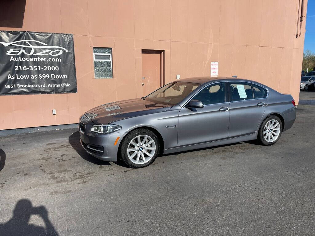 2014 BMW 5 Series for sale at ENZO AUTO in Parma, OH