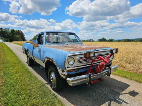 1973 Dodge D100 Pickup for sale at Classic Car Deals in Cadillac MI