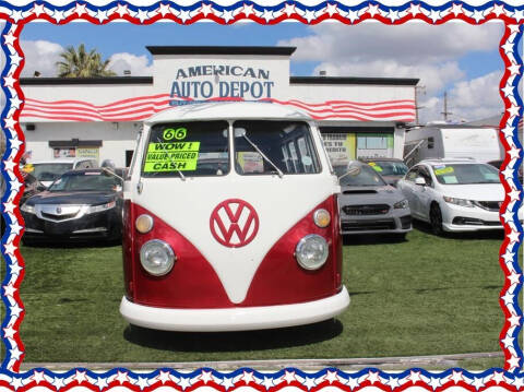 1966 Volkswagen Bus for sale at American Auto Depot in Modesto CA