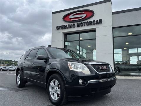 2010 GMC Acadia for sale at Sterling Motorcar in Ephrata PA