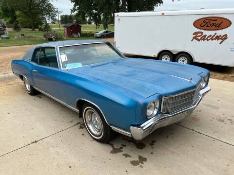 1971 Chevrolet Monte Carlo for sale at B & B Auto Sales in Brookings SD