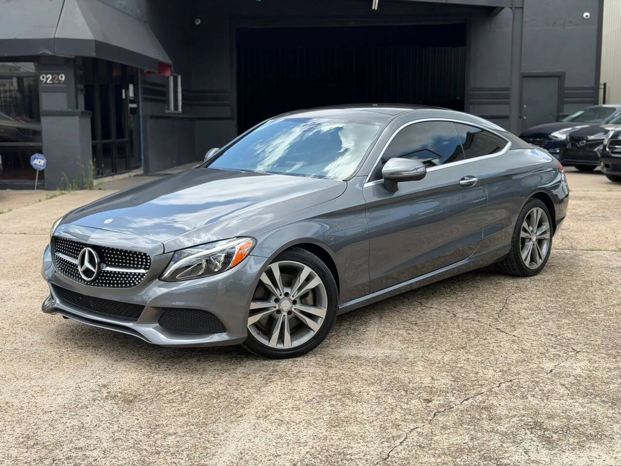 Gray 2017 Mercedes-Benz C-Class C 300 C 300 2dr Coupe 41