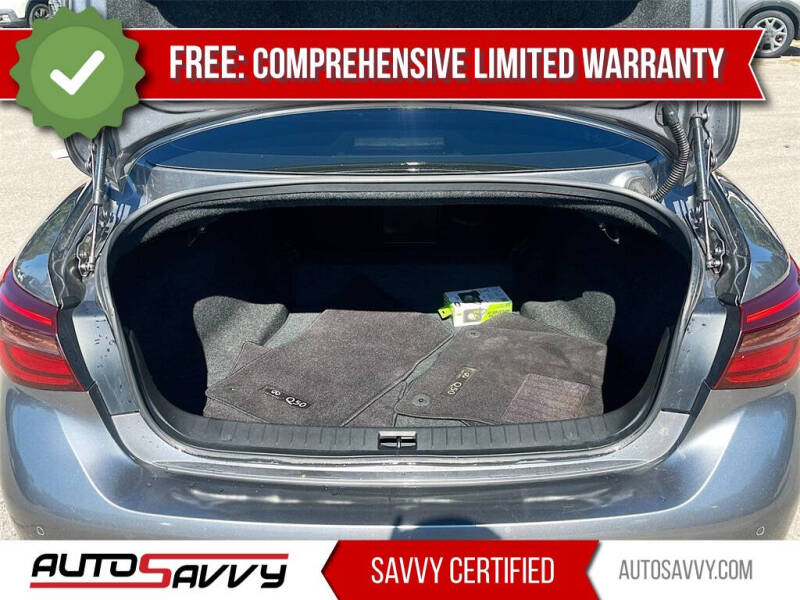 2022 Infiniti Q50 Red Sport 400