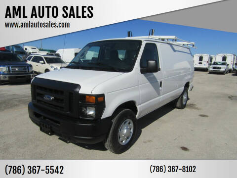 2009 Ford E-Series Cargo for sale at AML AUTO SALES - Cargo Vans in Opa-Locka FL
