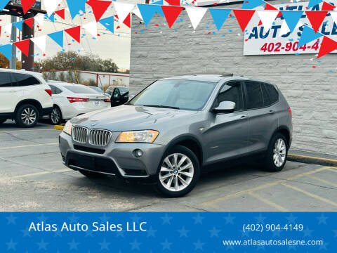 2013 BMW X3 for sale at Atlas Auto Sales LLC in Lincoln NE