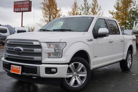 2017 Ford F-150 for sale at Frontier Auto & RV Sales in Anchorage AK