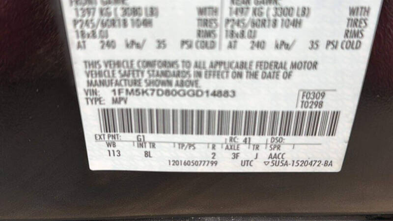 2016 Ford Explorer XLT