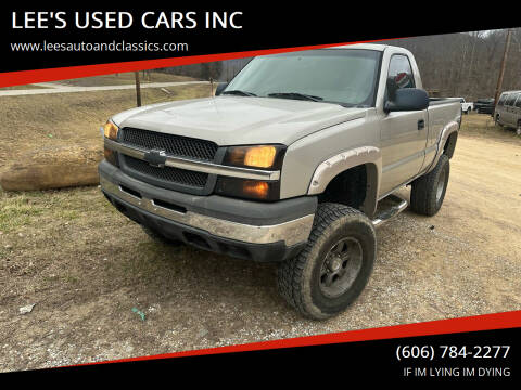 2005 Chevrolet Silverado 1500 for sale at LEE'S USED CARS INC Morehead in Morehead KY