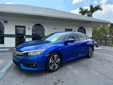 2017 Honda Civic for sale at Supreme Motor Sports in North Fort Myers FL