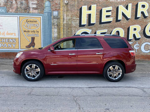 2011 GMC Acadia for sale at Main St Motors Inc. in Sheridan IN