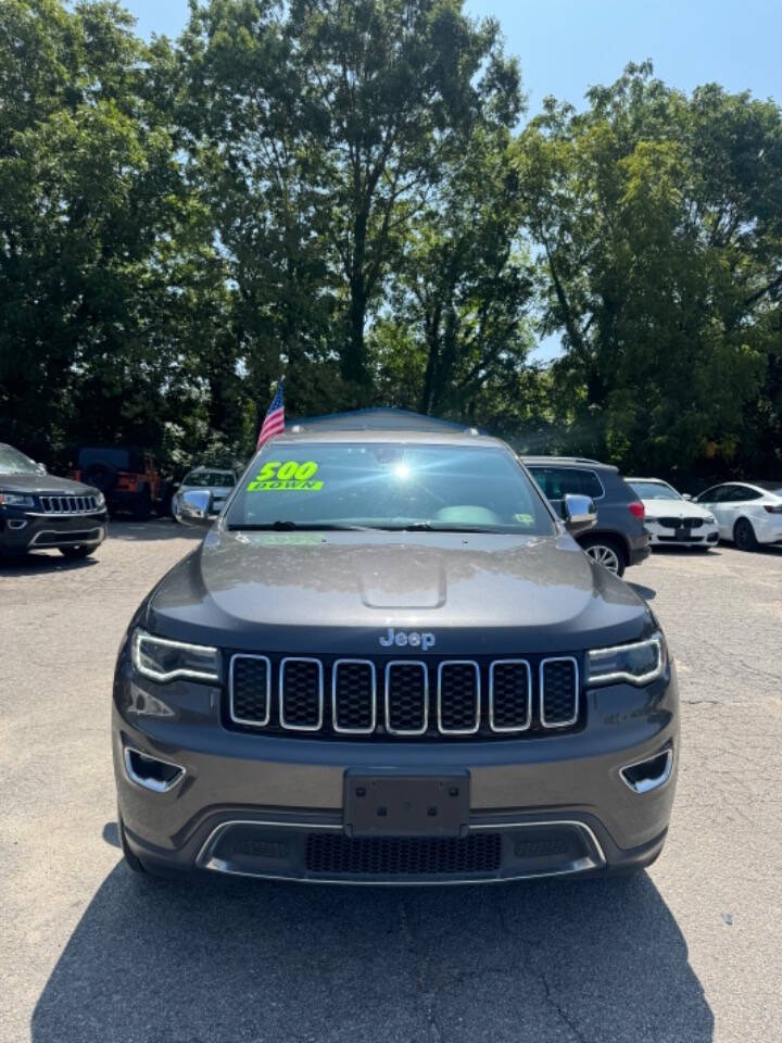 2017 Jeep Grand Cherokee for sale at Joes Blvd Auto Sales in Hopewell, VA