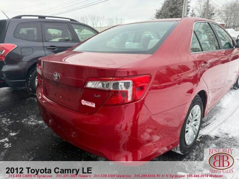 2012 Toyota Camry SE