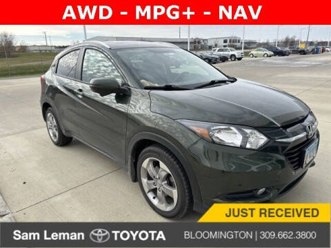 2017 Honda HR-V for sale at Sam Leman Toyota Bloomington in Bloomington IL