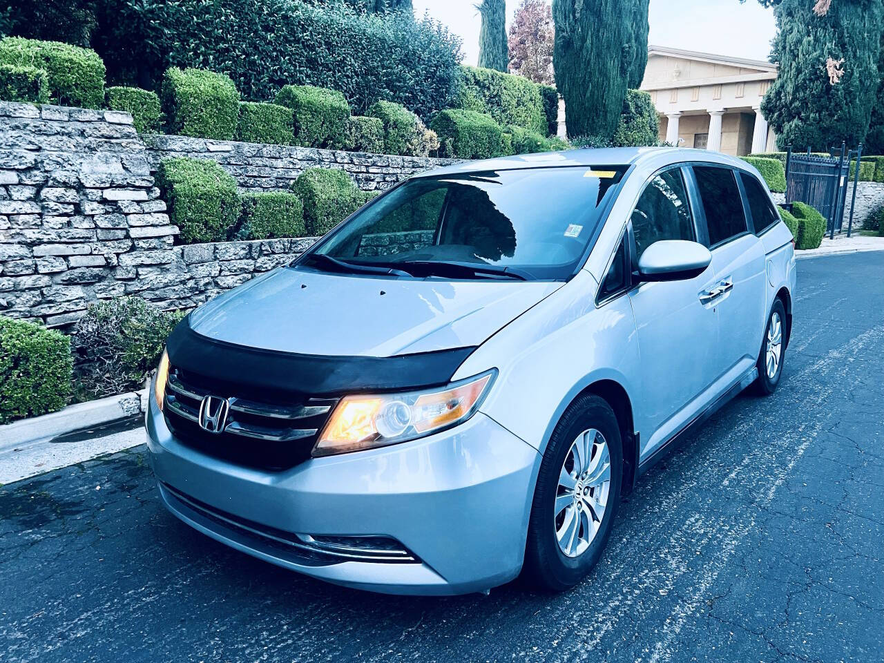 Silver 2014 Honda Odyssey EX EX 4dr Mini-Van 2