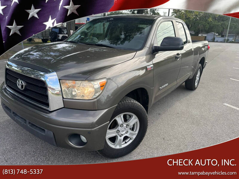 2007 Toyota Tundra for sale at CHECK AUTO, INC. in Tampa FL