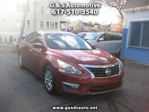 2013 Nissan Altima for sale at G & S Auto Service in Roslindale MA