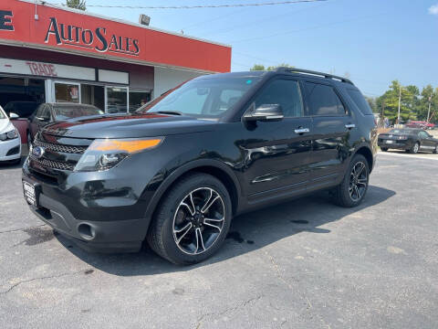 2014 Ford Explorer for sale at RIVERSIDE AUTO SALES in Sioux City IA