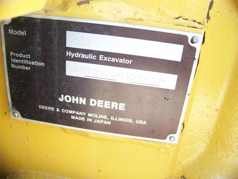 2014 John Deere 35G