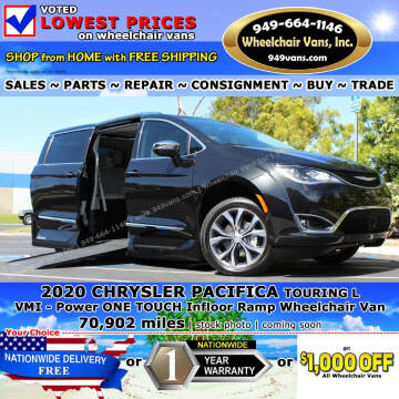 2020 Chrysler Pacifica for sale at Wheelchair Vans Inc in Laguna Hills CA