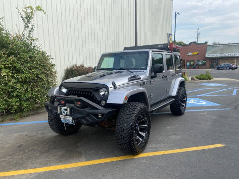 2016 Jeep Wrangler Unlimited for sale at DAVENPORT MOTOR COMPANY in Davenport WA