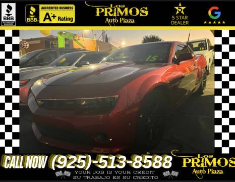 2015 Chevrolet Camaro for sale at Los Primos Auto Plaza in Brentwood CA