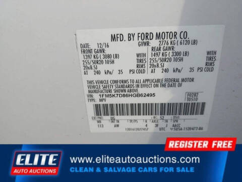 2017 Ford Explorer XLT