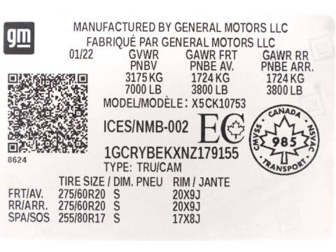 2022 Chevrolet Silverado 1500 Limited Custom