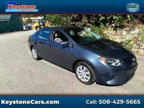 2016 Toyota Corolla for sale at NAC Pre-Owned Auto Sales in Natick MA