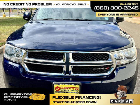 2012 Dodge Durango for sale at Guarantee Approval Motors in Bridgeport CT