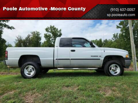2000 Dodge Ram Pickup 1500 for sale at Poole Automotive in Laurinburg NC