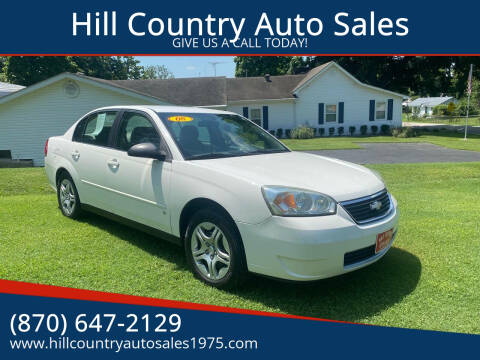 2008 Chevrolet Malibu Classic for sale at Hill Country Auto Sales in Maynard AR