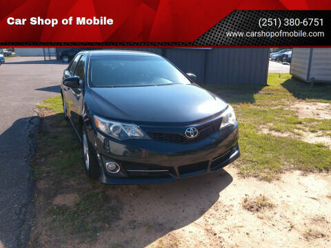 2012 Toyota Camry for sale at Car Shop of Mobile in Mobile AL