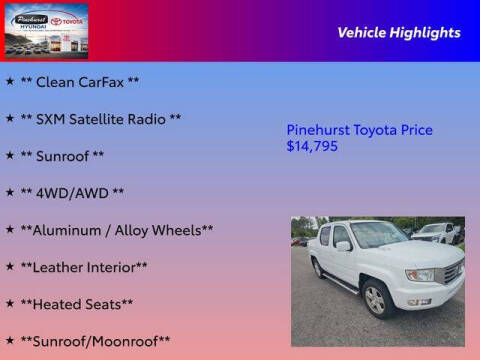 2013 Honda Ridgeline RTL