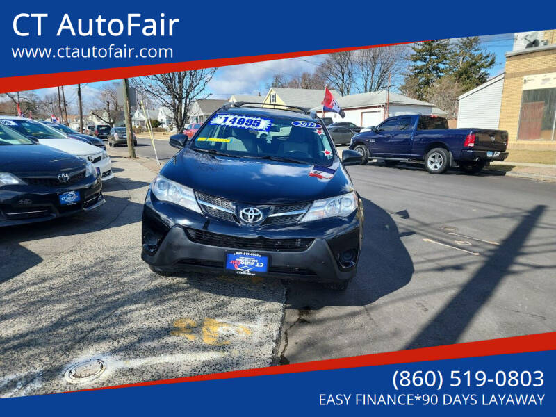 2014 Toyota RAV4 for sale at CT AutoFair in West Hartford CT