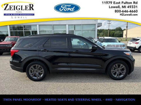 2022 Ford Explorer for sale at Harold Zeigler Ford in Plainwell MI