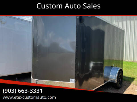 2025 Continental Cargo 6x12 Enclosed Trailer for sale at Custom Auto Sales - TRAILERS in Longview TX